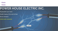 Desktop Screenshot of powerhouseelectric.com